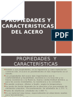 Propiedades y Caracteristicas Del Acero