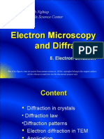 Electron Diffraction - Electron Microscopy and Diffraction