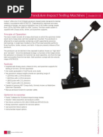 SI Series Pendulum Impact Testing Machines Model SI 1