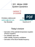 AOSS321 L11 021209 Static Stability