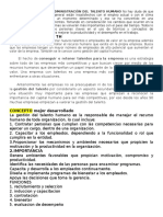 IMPORTANCIA DE LA ADMINISTRACIÓN DEL TALENTO HUMANO No hay duda de que muchos trabajadores por lo general están insatisfechos con el empleo actual o con el clima organizacional imperante en un momento determinado y eso se h.docx