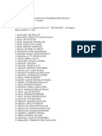 Exam Results Sec