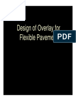 Overlay Design of Pavement