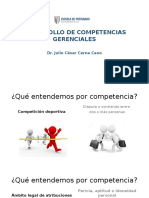 Desarrollo de Competencias Gerenciales - Dr. Julio César Cerna