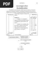 Linear Attenuation Coefficient