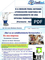 Apertura de Una Farmacia JMD - 2016 PDF