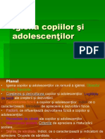 Igiena Copiilor Si Adolescentilor