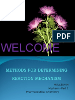 Determination of Reaction Mechanisms