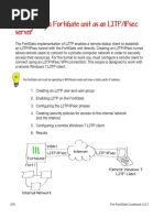 Configuring A FortiGate Unit As An L2TP IPsec Server