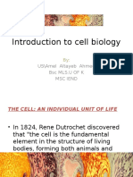 Introduction To Cell Biology