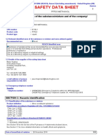 Methanol MSDS