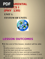 Unit 1 System of Unit