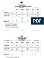 Time Table 2016 Sem I