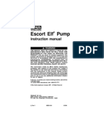 Escort Elf Pump: Instruction Manual