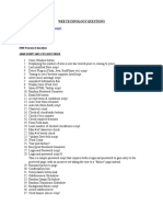 Web Technology Questions: 2008 Pearson Education Java Script Ans Css Questions