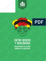 Entre Deseos y Realidades Participación Electoral Indígena en Amazonas