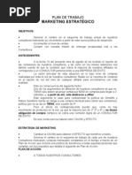 Informe de Plan de Trabajo