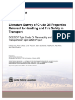 Crude Oil Properties-Handling Fire Safety