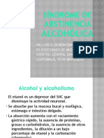 Síndrome de Abstinencia Alcohólica