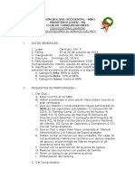 Convocatoria Camporí Conquistadores MBO