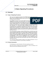 Chapter 6 Basic Signaling Procedures