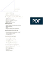 Understanding Multidimensional Databases: Track I: Essbase