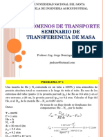 Fenómenos de Transporte-Seminario Transferencia de Masa