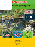 Sera Guide, How To Build A Garden Pond