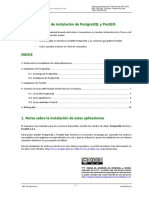 Instalacion postgreSQL