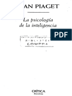 Jean Piaget-La Psicologia de La Inteligencia (1999)