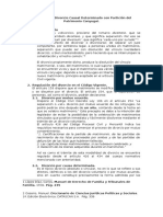 Juicio Oral de Divorcio Causal Determinado Con Partición Del Patrimonio Conyugal