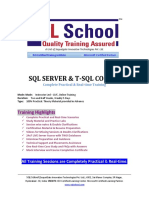 SQL Server Online Training PDF