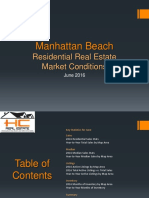 Manhattan Beach Real Estate Market Conditions - June 2016