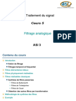 5 - Filtrage Analogique