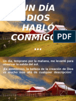 Un Dia Dios Hablo Conmigo