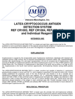 Latexcryptococcusagdetectionsystem cr1003 PDF