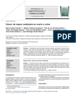 Cáncer de Mama, Metástasis en Ovario y Colon PDF