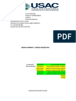 Lógica Formal y Lógica Dialéctica PDF