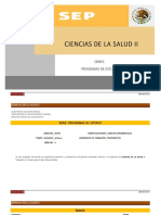 Ciencias de La Salud Programa de Estudios PDF