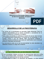 Desarrollo de La Psicoterapia.