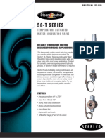 56-T Series: Temperature Actuated Water Regulating Valve