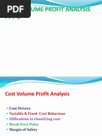 Unit-5 Cost Volume Profit Analysis