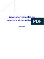 Acatistier Colectie de Acatiste Si Paraclise PDF