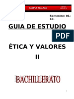 Guia Ética y Valores II 3er Parcial