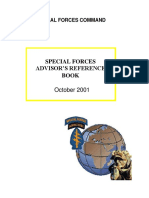 USASOC Special Forces Advisor's Reference Book