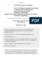 United States v. James Nicolapolous Theodore Polatsidis Fotis Halkis Dimitrios Velentzas Stavros Orkopoulos Dimitrios Karytinos and Kostas Giannikaris, Michael Grillo Peter Drakoulis and Spyredon Velentzas, 30 F.3d 381, 2d Cir. (1994)