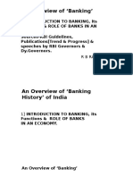 2) Overview of Banking