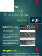 Magnetic Properties & Characteristics