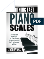 Lightning Fast Piano Scales 2.0 - Zach Evans