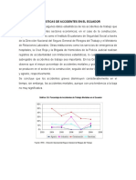 Estadísticas de Accidentes Por Alturas